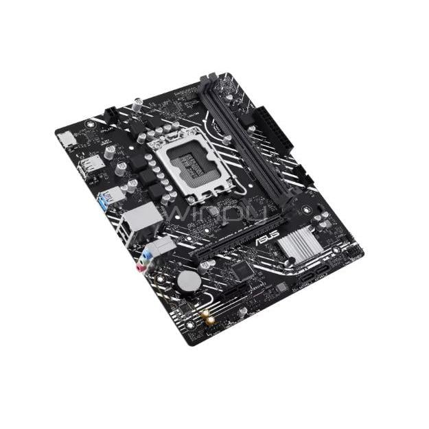 Placa Madre ASUS PRIME H610M-F D4 R2.0 (LGA1700, DDR4 3200MHz, M.2, HDMI, Micro ATX)