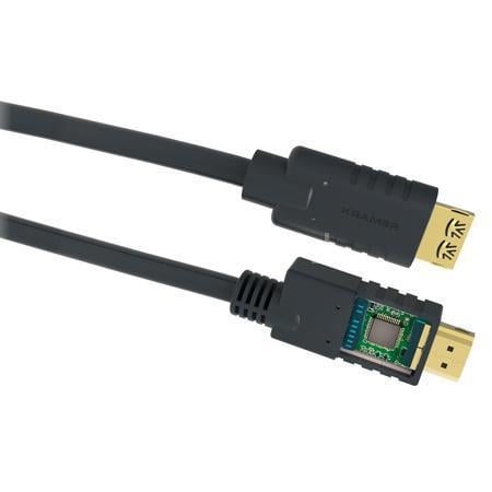 Cable HDMI Kramer CA-HM-25 de 7.6m (Ethernet, 18 Gbps, Negro)
