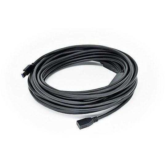 Cable Extensión USB Kramer 4.6 metros (Macho a Hembra, Negro)