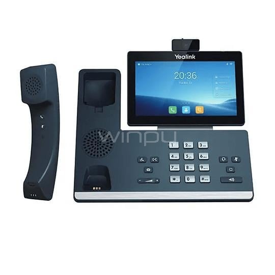 Teléfono IP Yealink T58W Pro Pantalla a Color de 7“ (Voz HD, USB/Ethernet, Wi-Fi, Bluetooth, PoE, Android 9.0)
