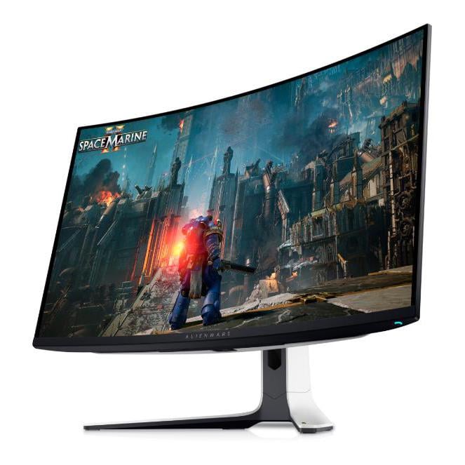 Monitor Gamer Alienware AW3225QF de 32” (QD-OLED, 4K, 240Hz, 0.03ms, DP+HDMI, Curvo)