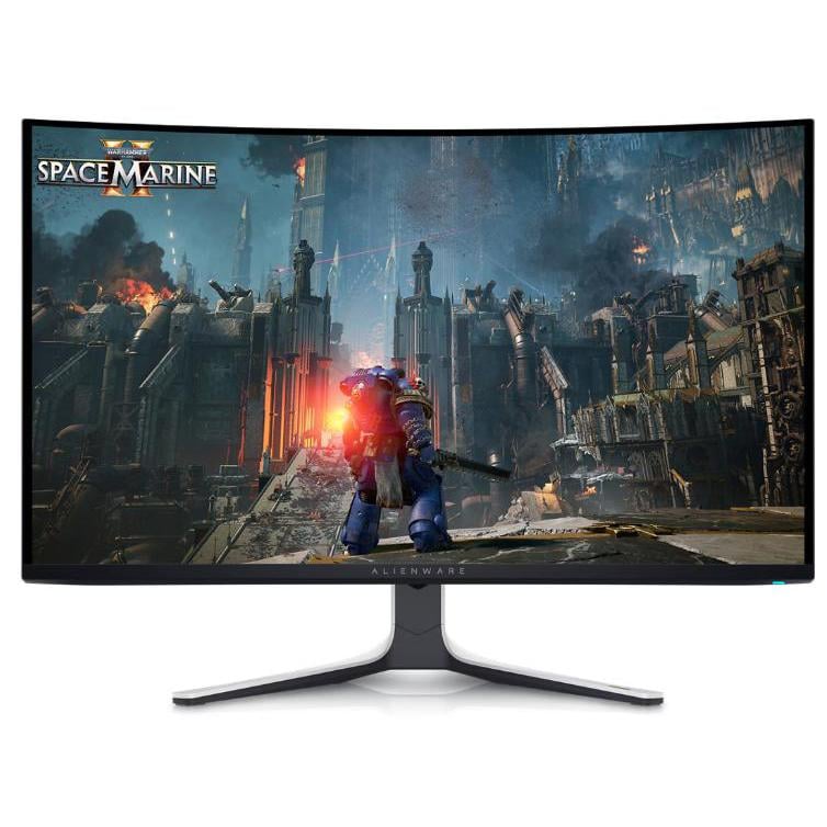 Monitor Gamer Alienware AW3225QF de 32” (QD-OLED, 4K, 240Hz, 0.03ms, DP+HDMI, Curvo)