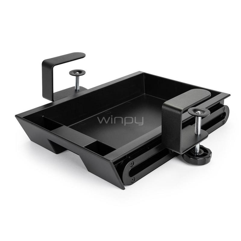 Cajón para Escritorio Aidata KB-6511-BK (Abrazadera, Elegante, Negro)