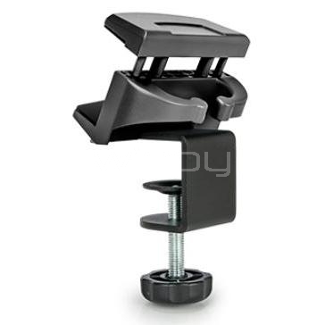 Soporte de Escritorio Aidata para Regleta con Abrazadera (40mm, Negro)