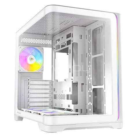 Gabinete Gamer Antec C5 Curve White (ATX, Vidrio Templado Curvado, 4 ventiladores ARGB)