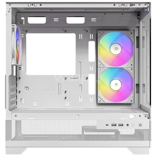 Gabinete Gamer Antec CX500M ARGB (Micro-ATX, Vidrio Templado, 3 Ventiladores ARGB)