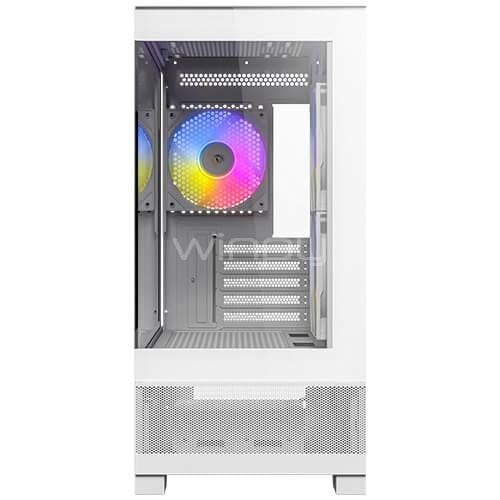 Gabinete Gamer Antec CX500M ARGB (Micro-ATX, Vidrio Templado, 3 Ventiladores ARGB)