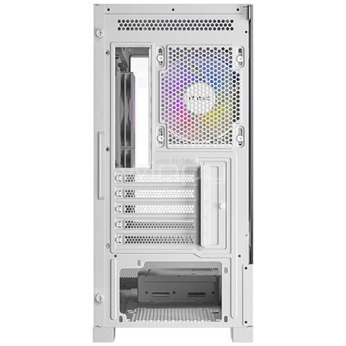 Gabinete Gamer Antec CX500M ARGB (Micro-ATX, Vidrio Templado, 3 Ventiladores ARGB)
