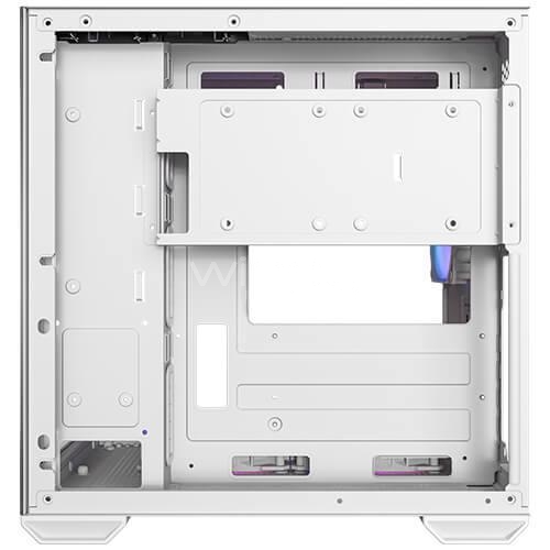 Gabinete Gamer Antec CX60M WHITE ARGB (Micro-ATX, Vidrio Templado, Doble Cámara)