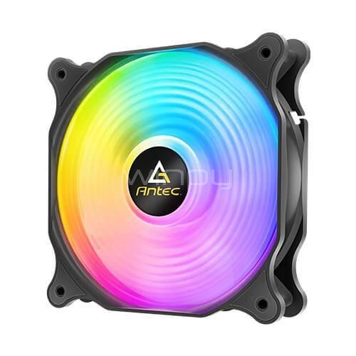 Kit Ventiladores Antec F12 Racing ARGB (3 unidades, 120mm, PWM, 1500rpm)