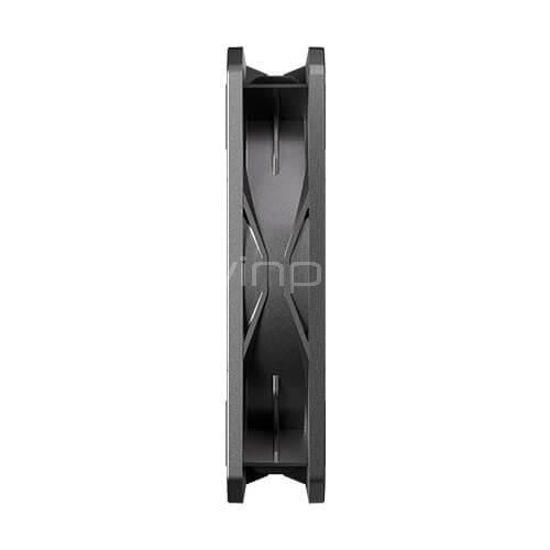 Ventilador Antec P12R ARGB (120mm, PWM, Negro)