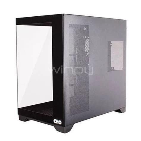 Gabinete Clio MADO (ATX, Vidrio Templado, Sin Fuente, Negro)