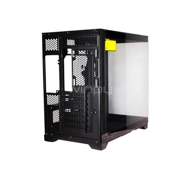 Gabinete Clio MADO (ATX, Vidrio Templado, Sin Fuente, Negro)