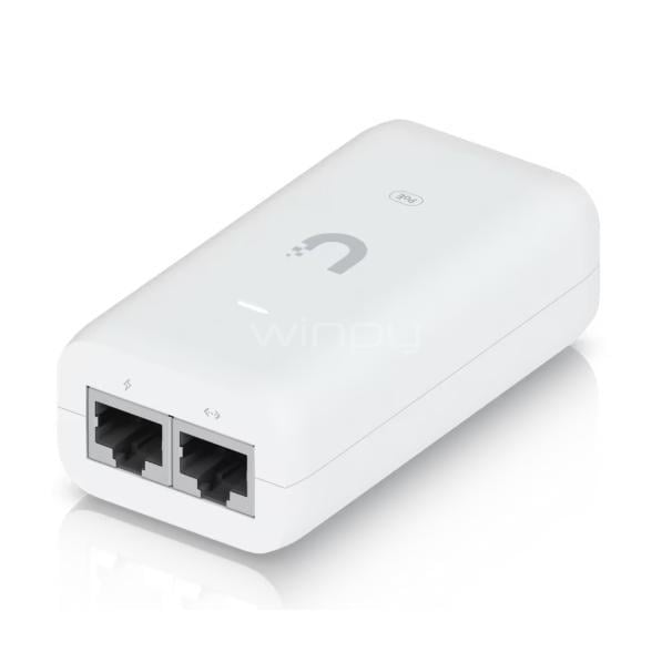 Adaptador PoE Ubiquiti con puerto LAN Gigabit (15W)
