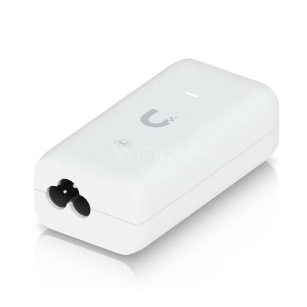 Adaptador PoE Ubiquiti con puerto LAN Gigabit (15W)