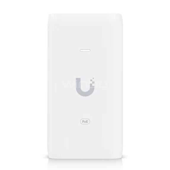 Adaptador PoE Ubiquiti con puerto LAN Gigabit (15W)