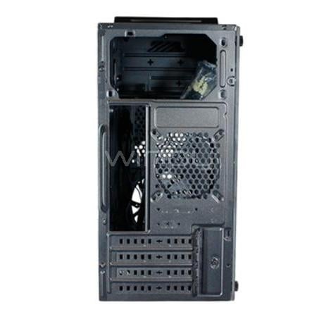 Gabinete Gamer Clio M3 (Micro-ATX, 1 Ventilador ARGB, Vidrio Templado, Negro)