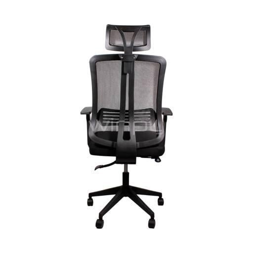Silla de Oficina Clio New Rhino Mesh con Reposabrazos (hasta 120kg, Negro)