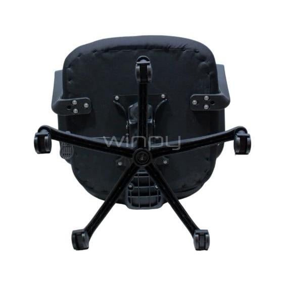 Silla de Oficina Clio Bear con Reposabrazos (hasta 120kg, Negro)