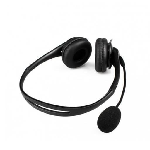 Auricular Clio USB con Micrófono (USB, 20.000Hz, Negro)
