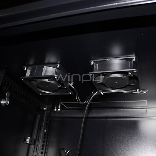 Rack de Muro Exelink 6U (60 x 45cm, Negro)
