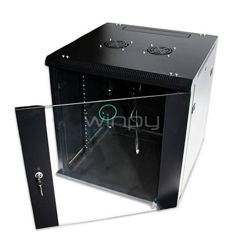Rack de Muro Exelink 6U (60 x 45cm, Negro)