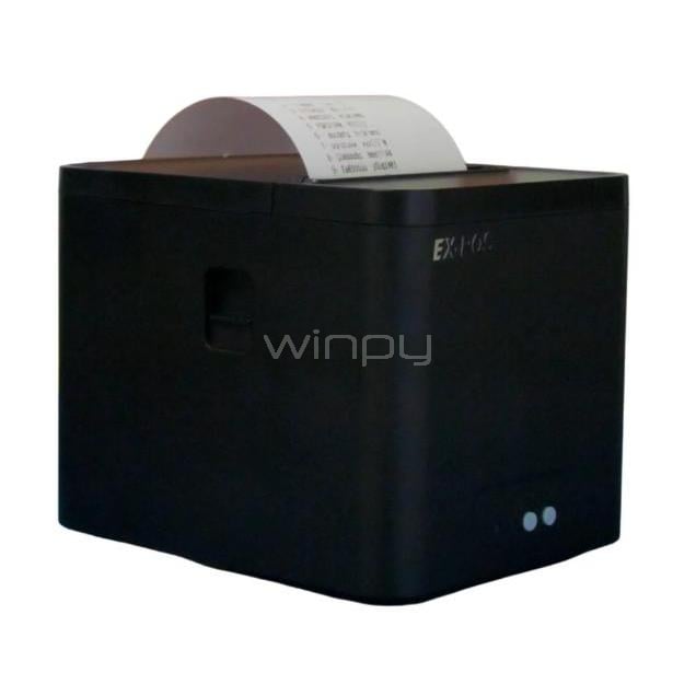 Impresora Térmica Exelink EXPOS 80A (80 mm, USB/LAN, Negro)