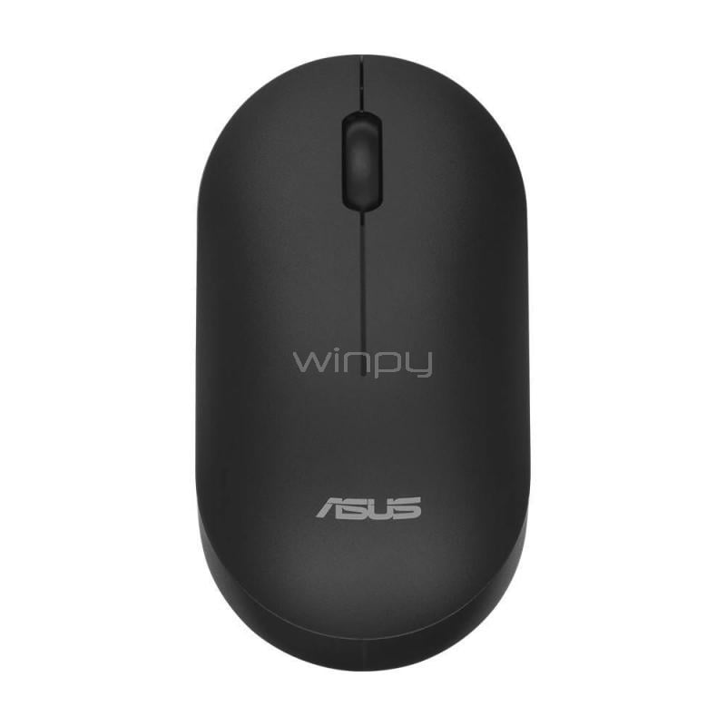Kit Teclado + Mouse Inalámbrico Asus CW100 (Dongle USB, Español, Negro)