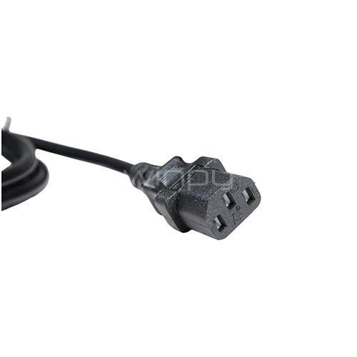 Cable Adaptador Exelink IEC C13 a IEC C14 (5 Mts, 10 Amp, Negro)