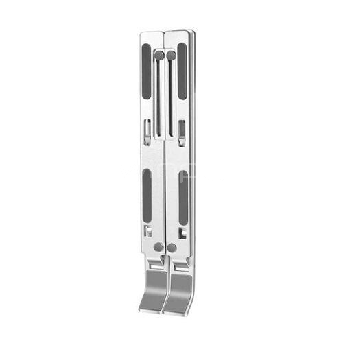 Soporte plegable para Notebooks Exelink (hasta 15kg, Aluminio/Acero, Gris)