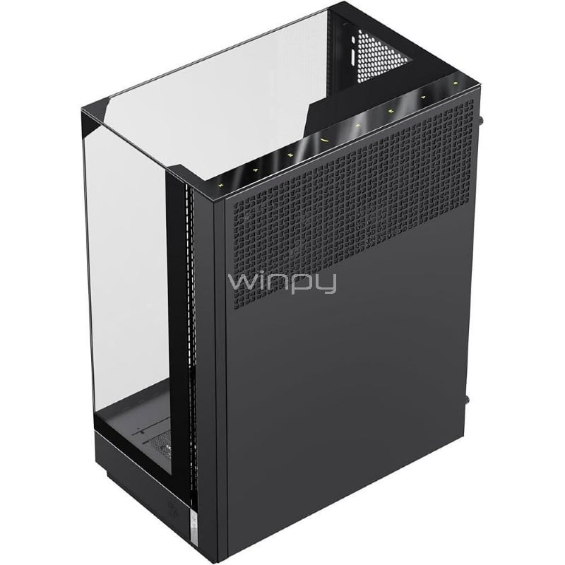 Gabinete Gamer GameMax T20 BK (M-ATX, Vidrio Templado, 2 Ventiladores ARGB)