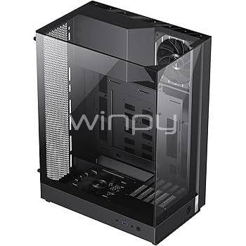 Gabinete Gamer GameMax T20 BK (M-ATX, Vidrio Templado, 2 Ventiladores ARGB)