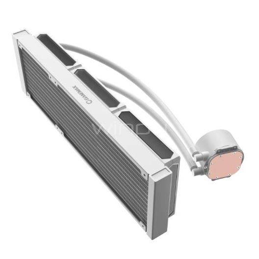 Refrigeración Líquida GameMax IceBurg 360 Digital (LGA1851/AM5, Pantalla, Blanca)