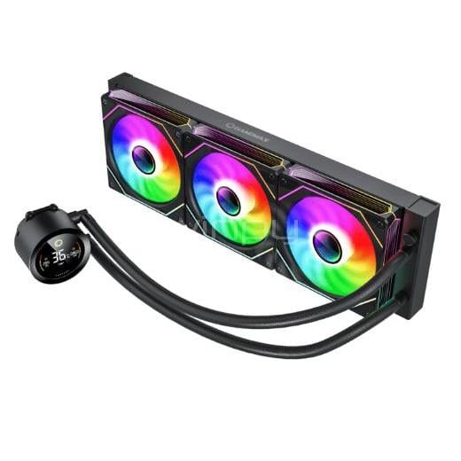 Refrigeración Líquida GameMax IceBurg 360 Digital (LGA1851/AM5, Pantalla, Negro)