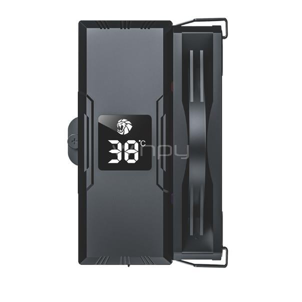 Disipador de Aire GameMax Sigma 520 Digital BK (LGA1700/AM5, Pantalla, Negro)