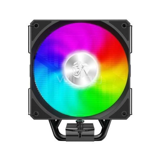 Disipador de Aire GameMax Sigma 520 Digital BK (LGA1700/AM5, Pantalla, Negro)
