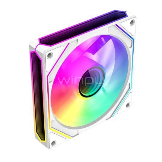 Ventilador GameMax FN12A-S8I White ARGB (120mm, PWM)