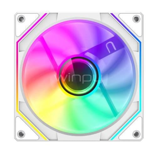 Ventilador GameMax FN12A-S8I White ARGB (120mm, PWM)