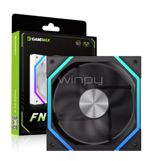 Ventilador GameMax FN12A-N2 Black (120mm, PWM)