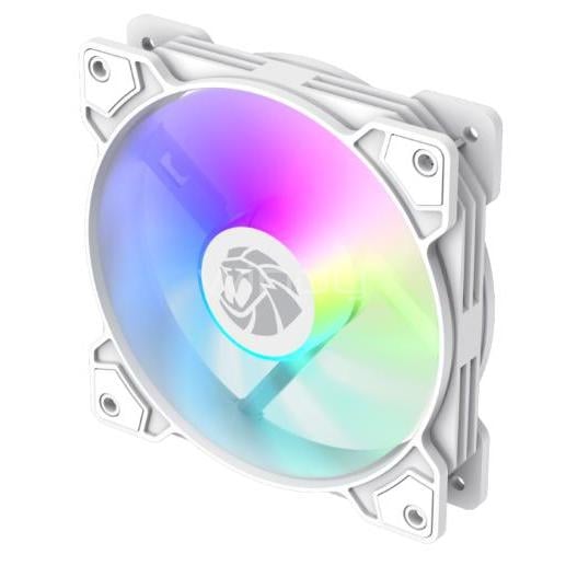 Ventilador GameMax FN12A-S5 White ARGB (120mm, PWM)