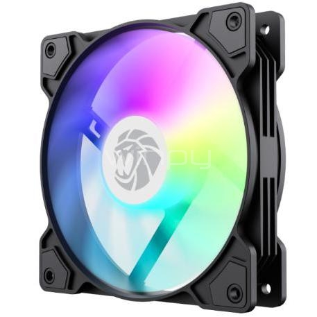 Ventilador GameMax FN12A-S5 Black ARGB (120mm, PWM)