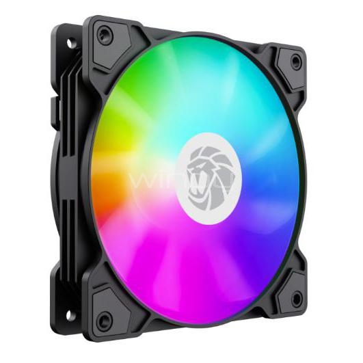 Ventilador GameMax FN12A-S5 Black ARGB (120mm, PWM)