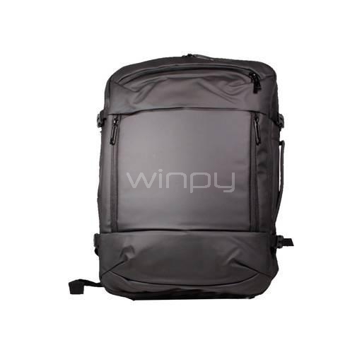 Mochila Antirrobo Clio JTUB 807 para Portátil (hasta 15.6“, Puerto USB, Negro)