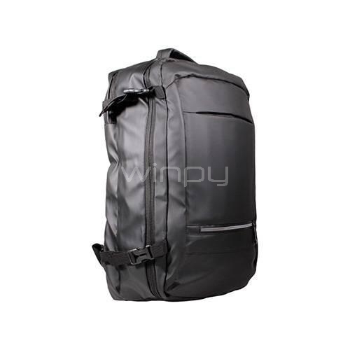 Mochila Antirrobo Clio JTUB 808 para Portátil (hasta 15.6“, Puerto USB, Negro)