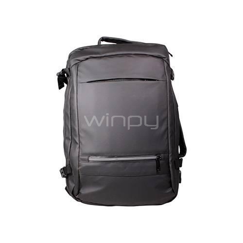 Mochila Antirrobo Clio JTUB 808 para Portátil (hasta 15.6“, Puerto USB, Negro)