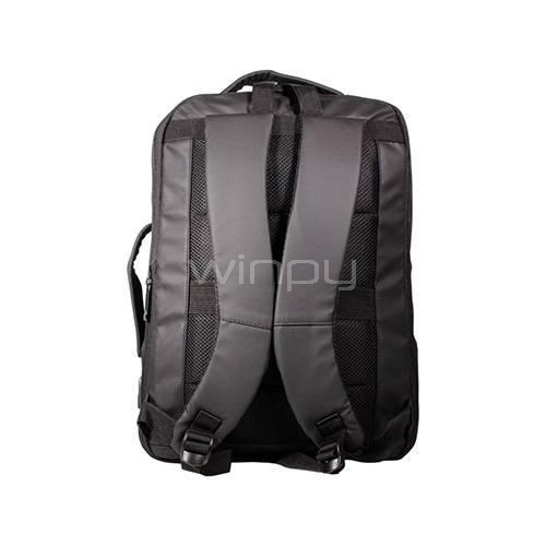 Mochila Antirrobo Clio JTUB 824 para Portátil (hasta 15.6“, Puerto USB, Negro)