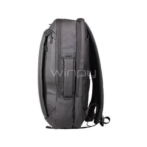 Mochila Antirrobo Clio JTUB 858 para Portátil (hasta 15.6“, Puerto USB, Negro)