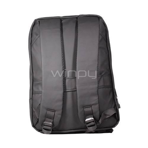 Mochila Antirrobo Clio JTUB 858 para Portátil (hasta 15.6“, Puerto USB, Negro)