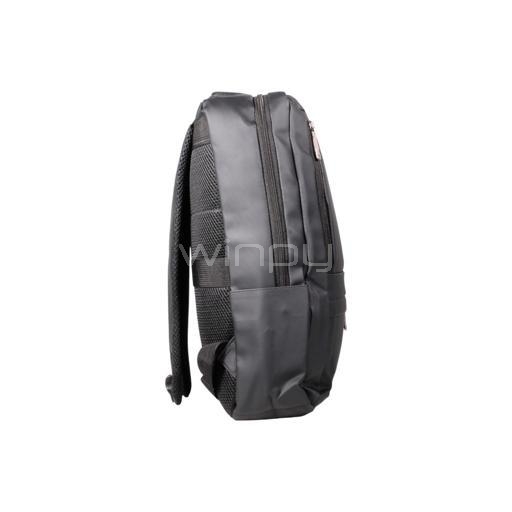 Mochila Antirrobo Clio JTUB 804 para Portátil (hasta 15.6“, Puerto USB, Negro)