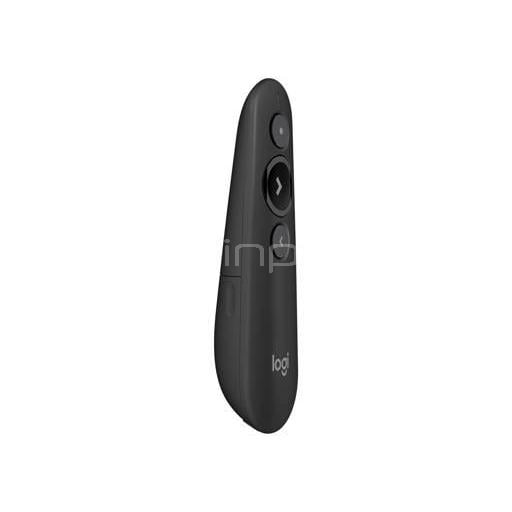 Presentador Inalámbrico Logitech (Láser Rojo, Dongle USB, Grafito)